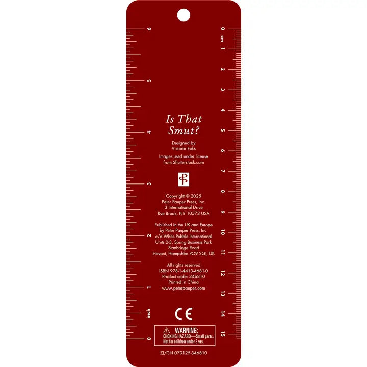 Is That Smut? Beaded Bookmark