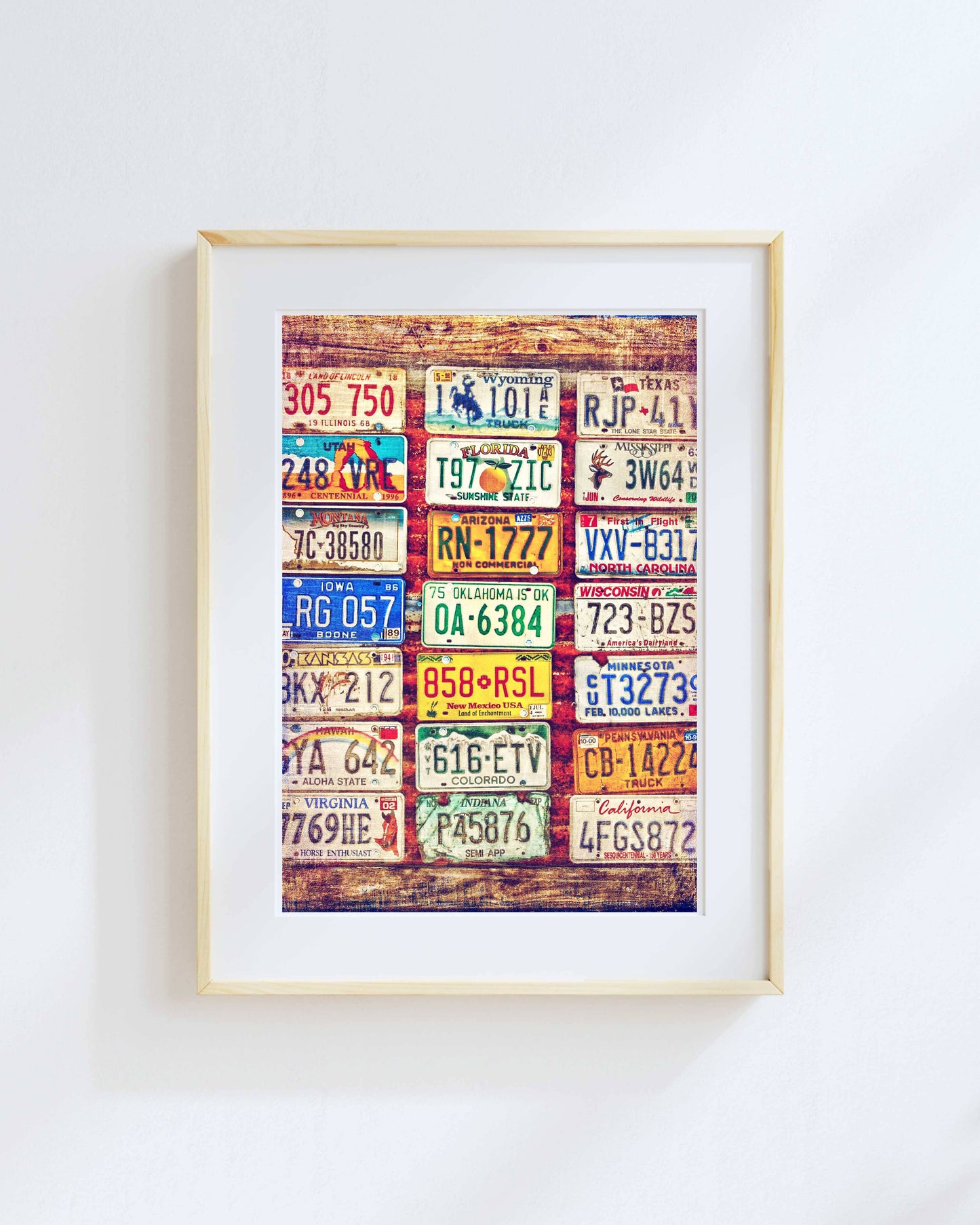 Lone Chimney Print - Texas License Plates