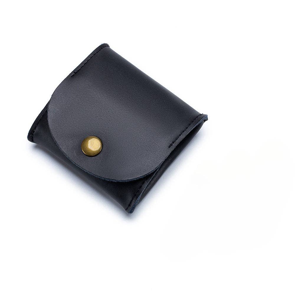 Genuine Leather Coin/Earphone Pouch