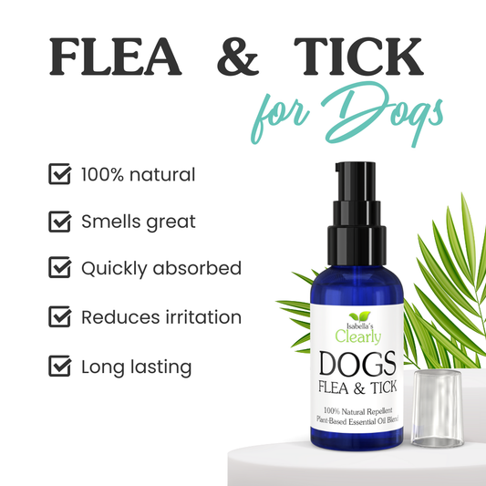 FLEA and TICK Natural Repellent Oil for Dogs