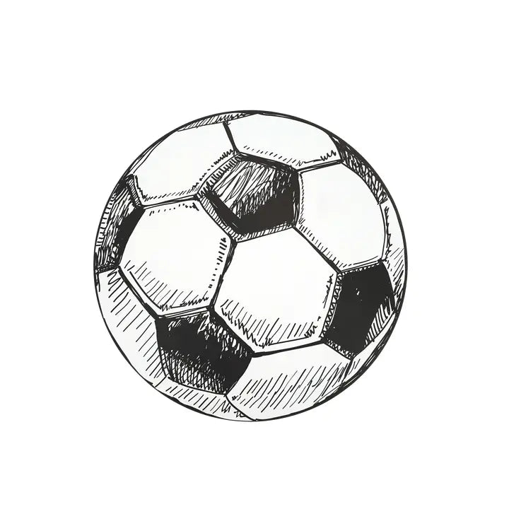 Sports Fan Soccer Ball Paper Placemats