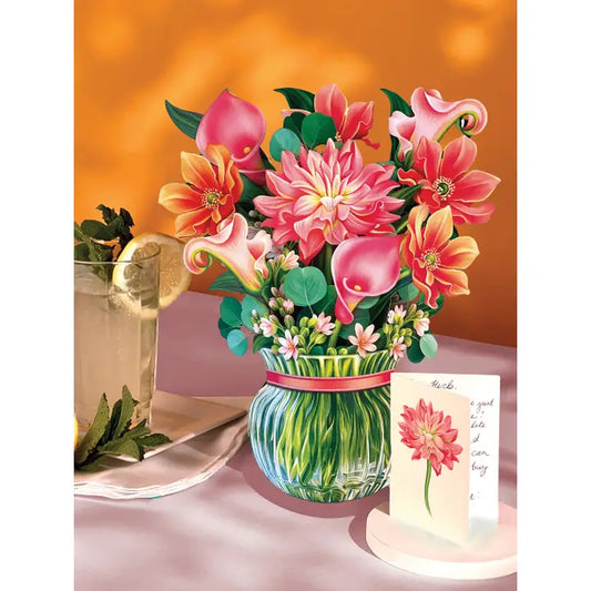 Dear Dahlia Pop-up Card