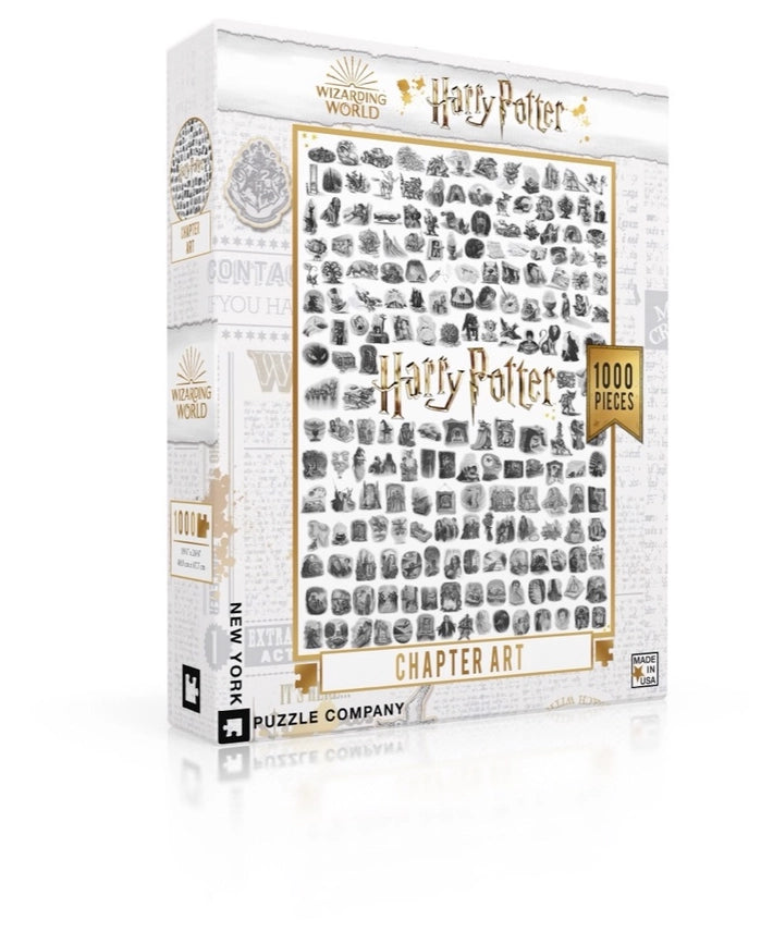 Harry Potter Chapter Art - 1000 Piece Jigsaw Puzzle