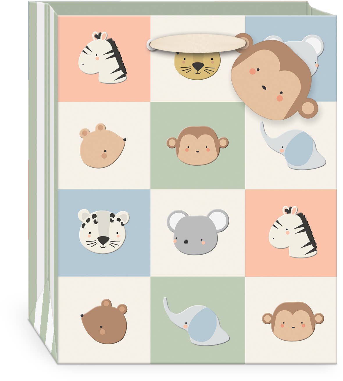 Up And Away Grid Gift Bag - Medium
