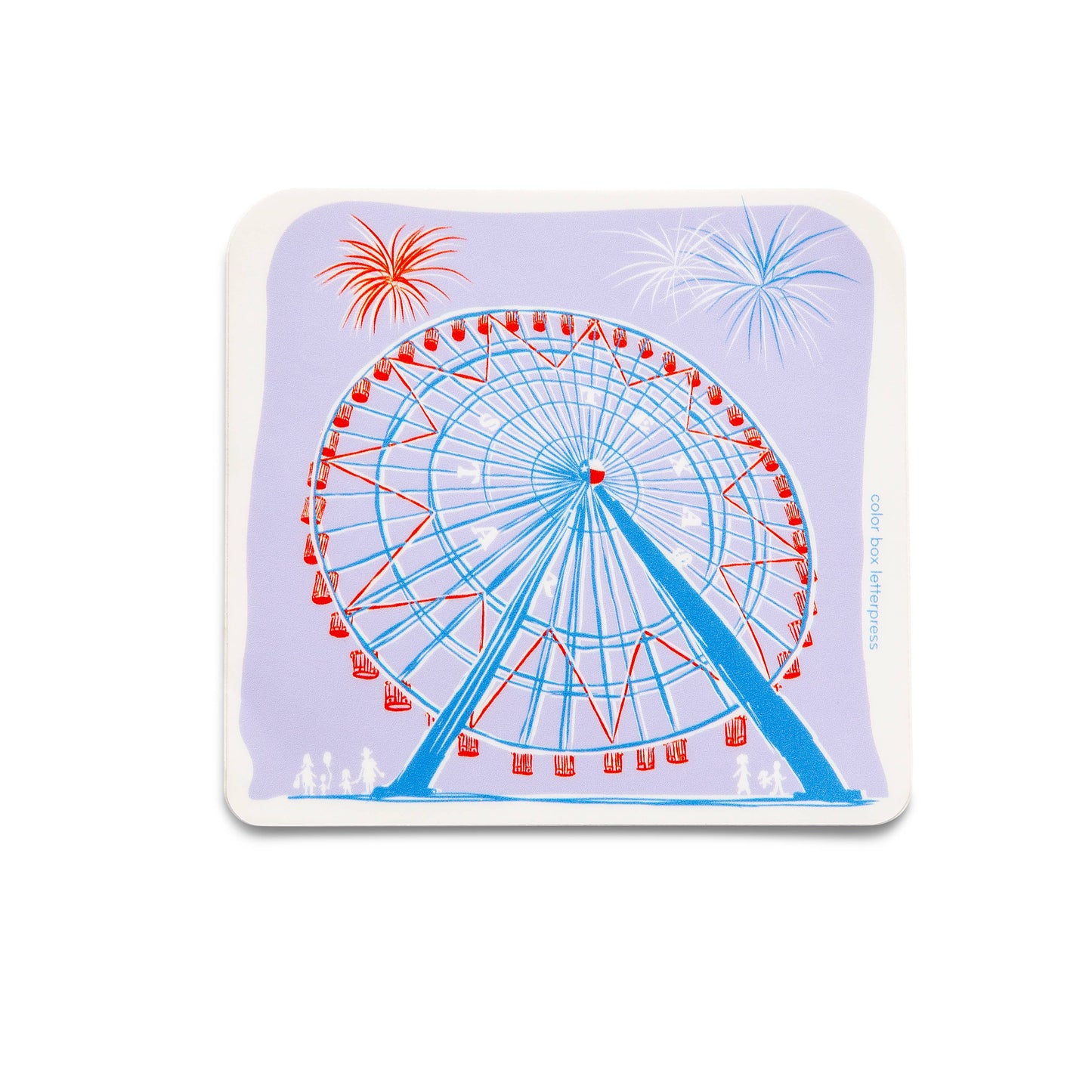 State Fair Ferris Wheel Sticker