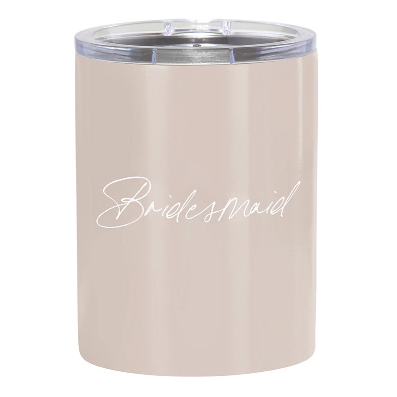 Boho Pearl Pink Stainless Steel Tumbler - Bridesmaid