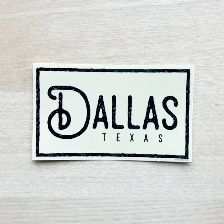 Dallas Texas Sticker