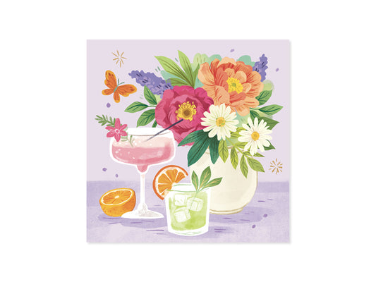 Cheers to Mom - Mothers Day Card