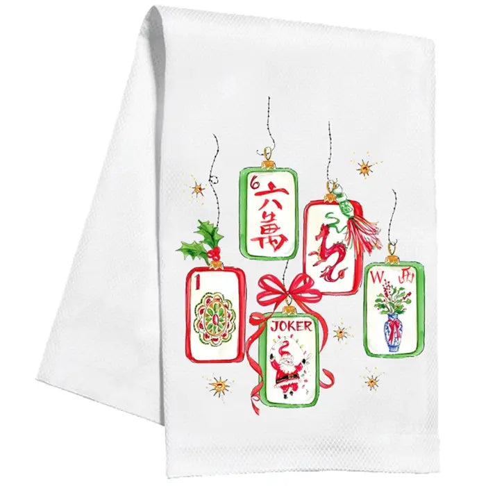 Mahjong Tiles Kitchen Towel