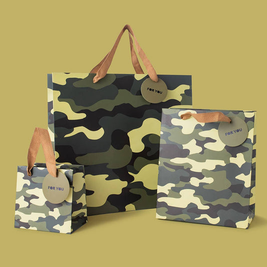 Gift Bags Camouflage - Small