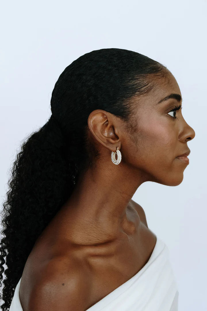 Marrin Costello: Audrey Pearl Hoops