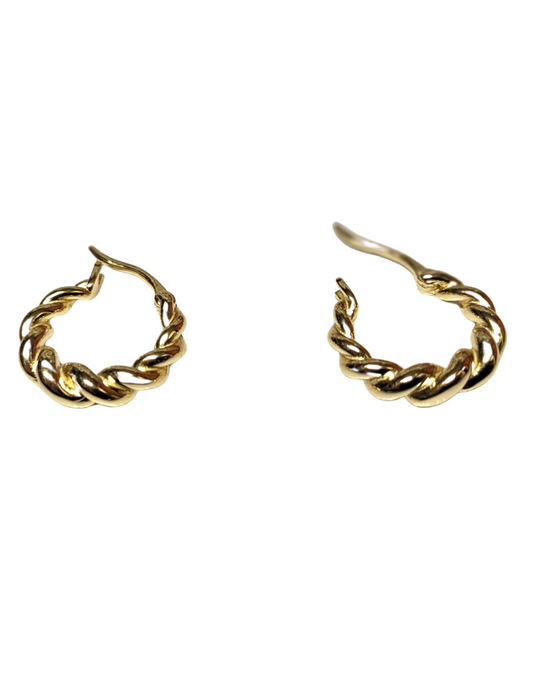 Gold Ada Hoop Earrings