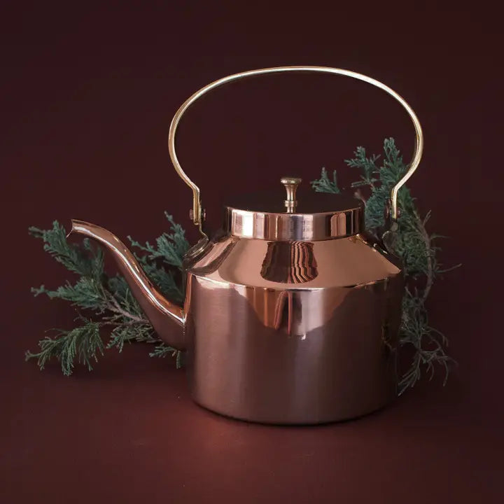 English Copper Tea Kettle
