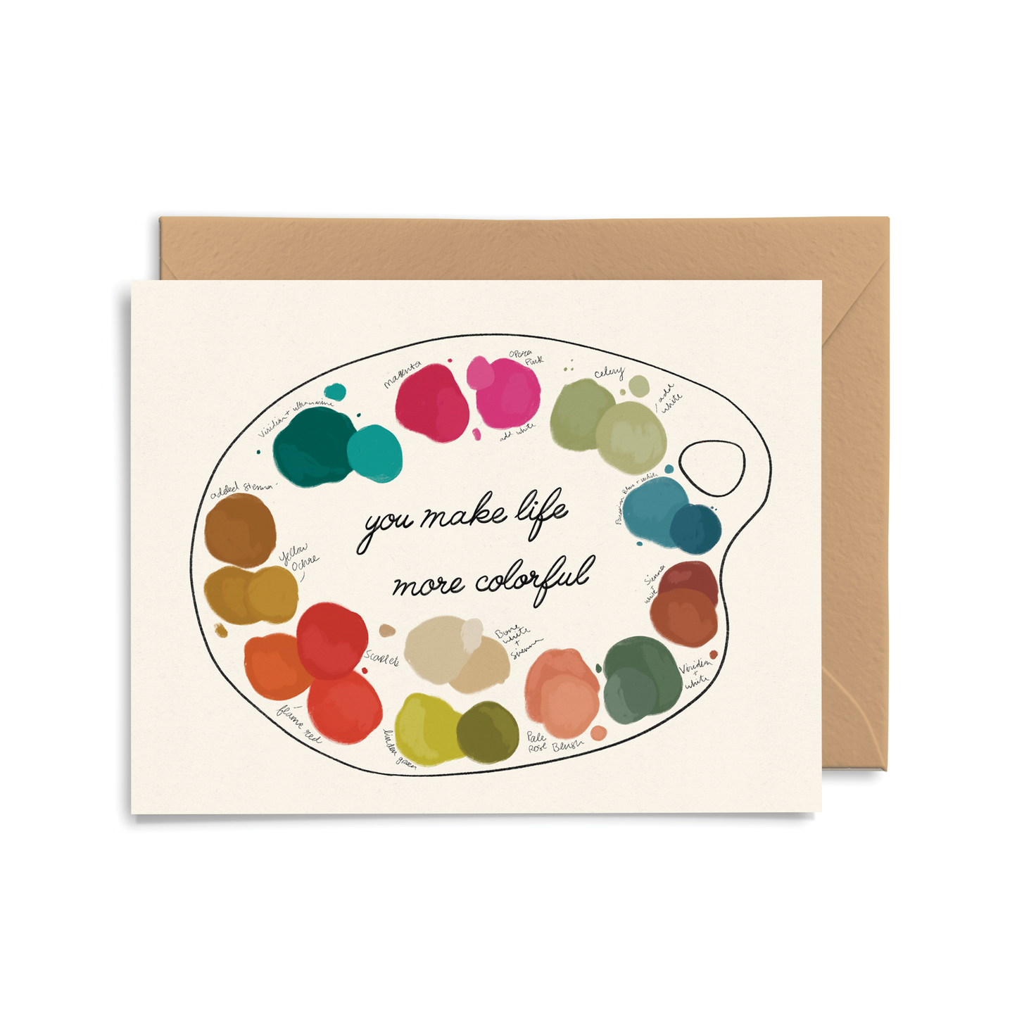 Life More Colorful Card