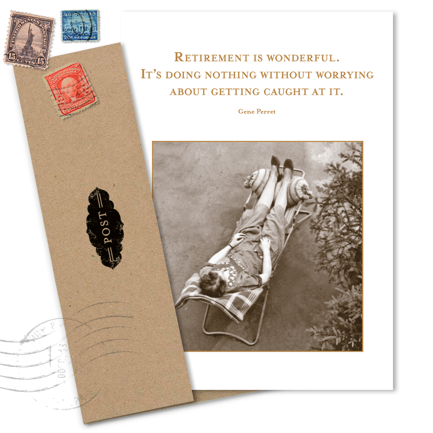 Wonderful Retirement Card