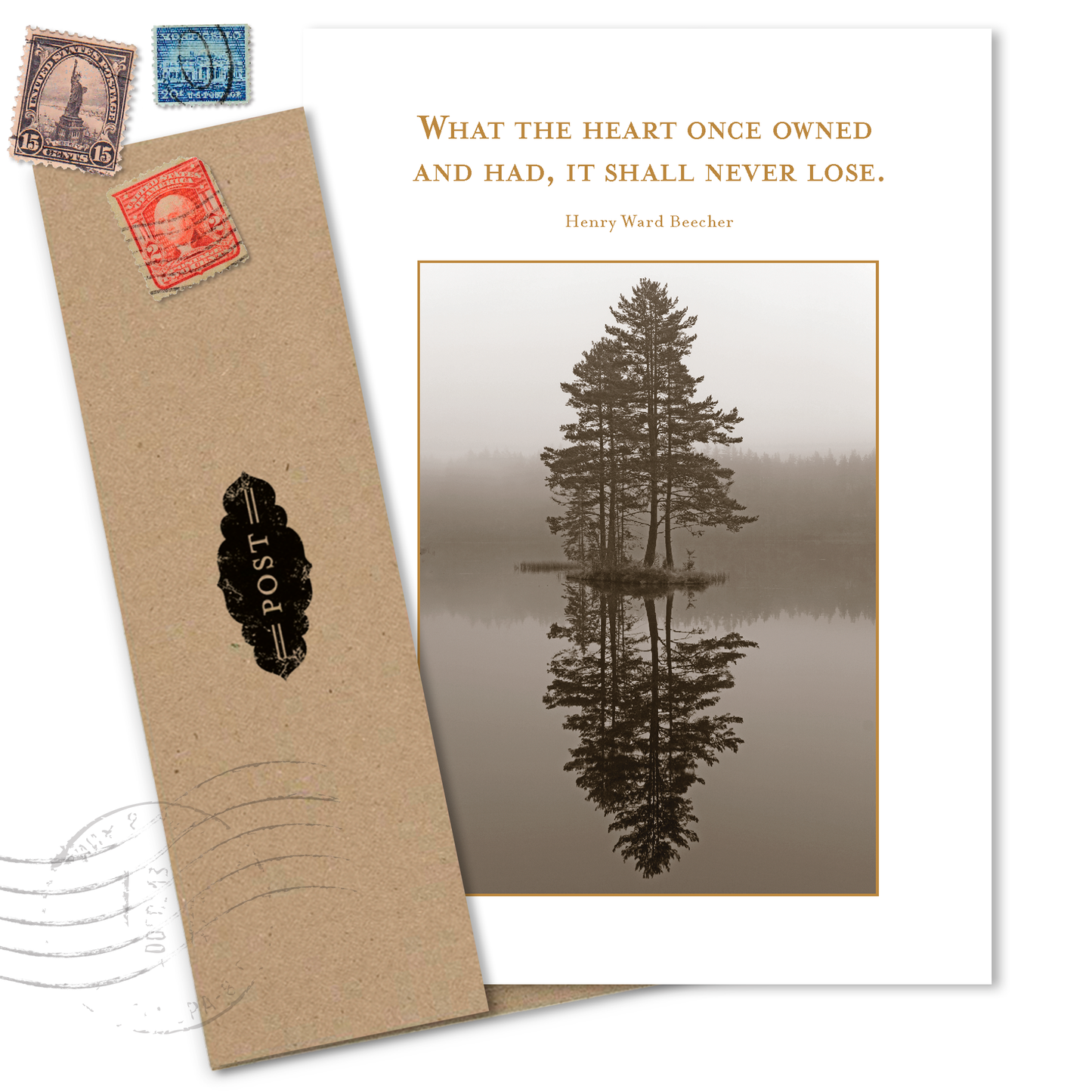 Heart Once Owned Sympathy Card