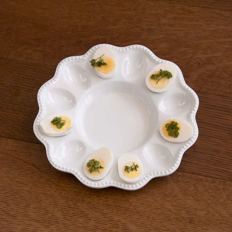 Beatriz Ball VIDA Alegria Deviled Egg Platter