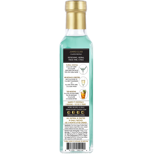 Juniper Berry Elixir Herbal Syrup