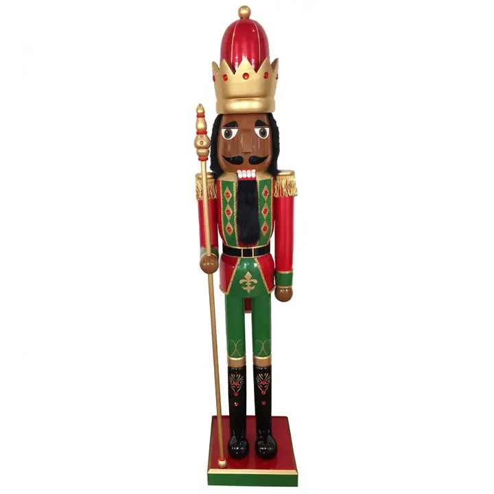 60" Bejeweled King Nutcracker