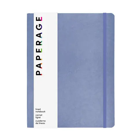 Periwinkle Large Softcover Lined Notebook