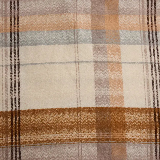 Callen Tartan Plaid Fringe Scarf