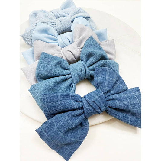 Double Layer Bow Hair Clips