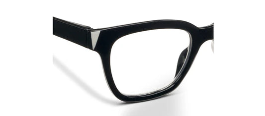 Myth Blue Light Reading Glasses by Peepers: Black