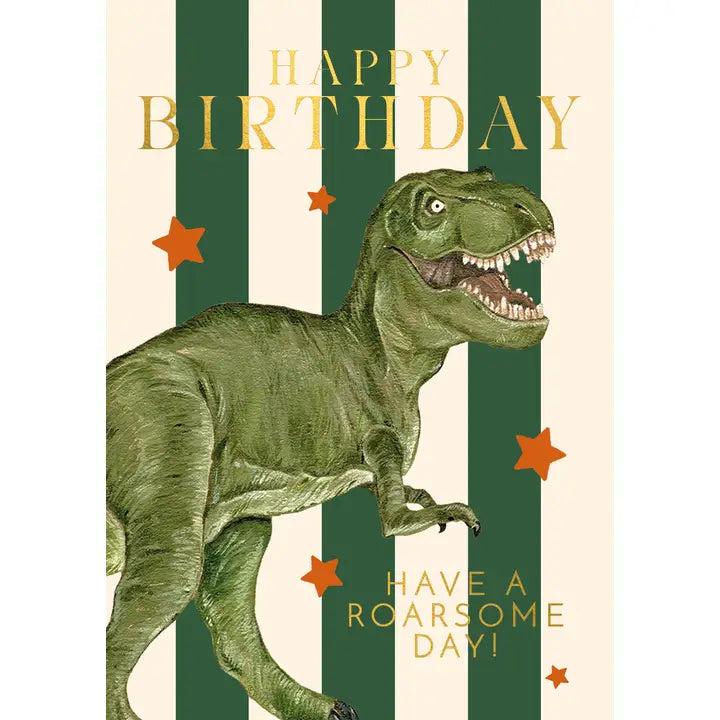Roarsome Birthday Card