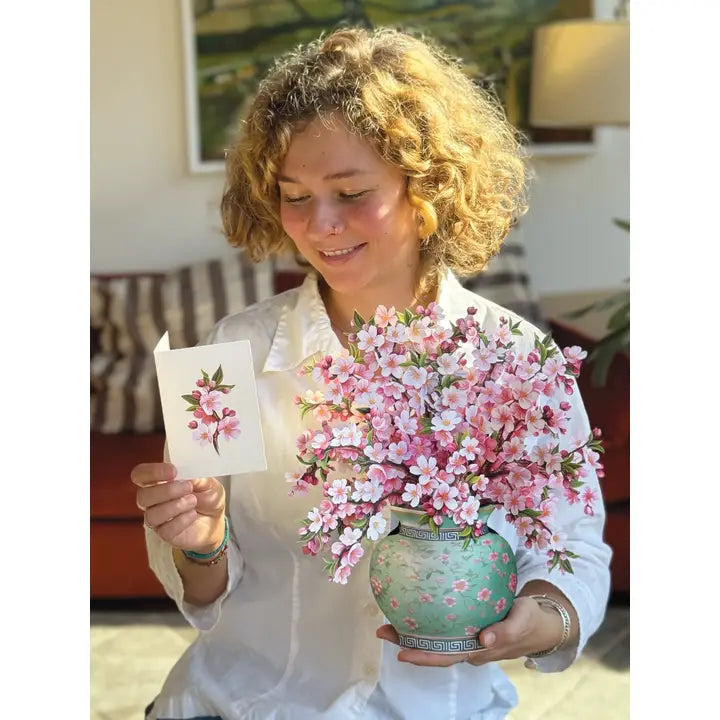 Japanese Cherry Blossoms Pop-up Card