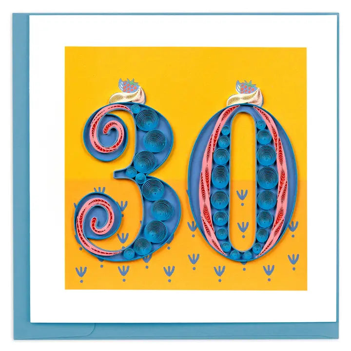 30th Birthday Greeting Card