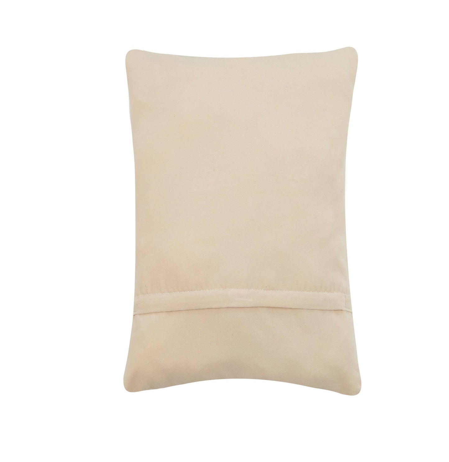 Blue Trellis Topiary Hooked Pillow