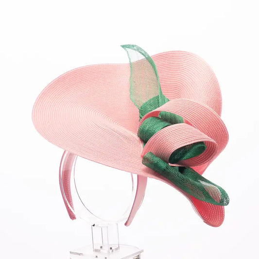 Fascinator With Sinamay Bow And Headband