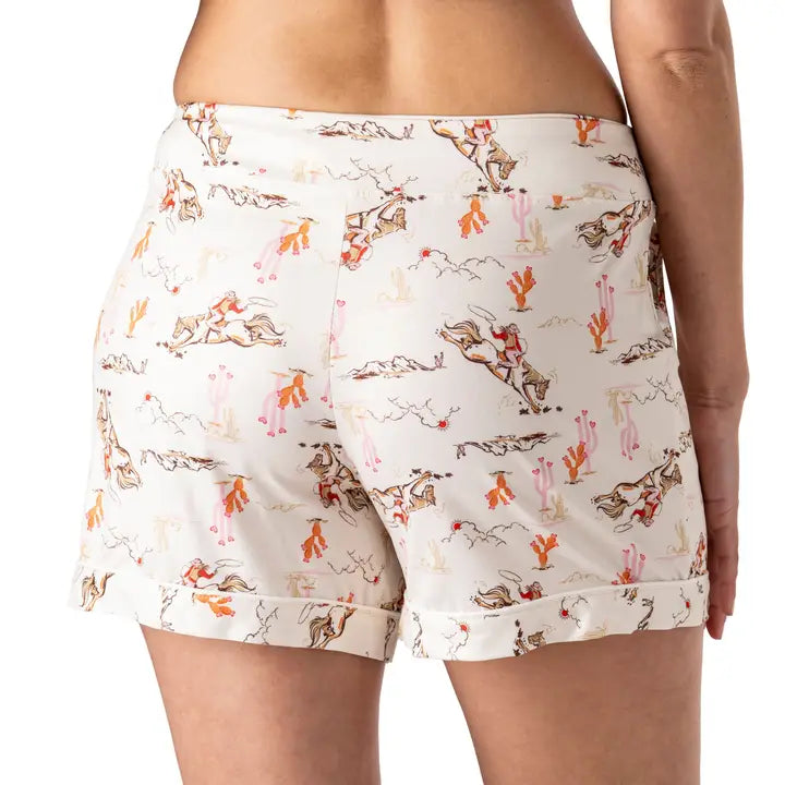 Hello Mello Hold Your Horses PJ Shorts