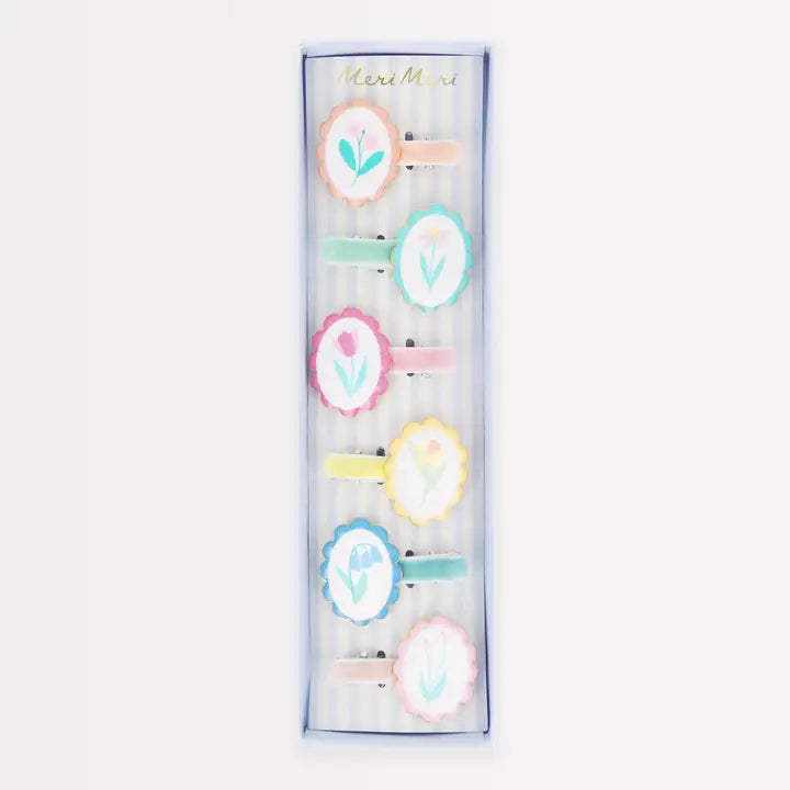 Meri Meri Flower Cameo Hair Clips