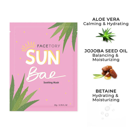 Sun Bae Soothing Aloe Leaf Sheet Facial Mask