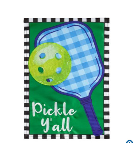 Pickle Ya’ll Garden Flag