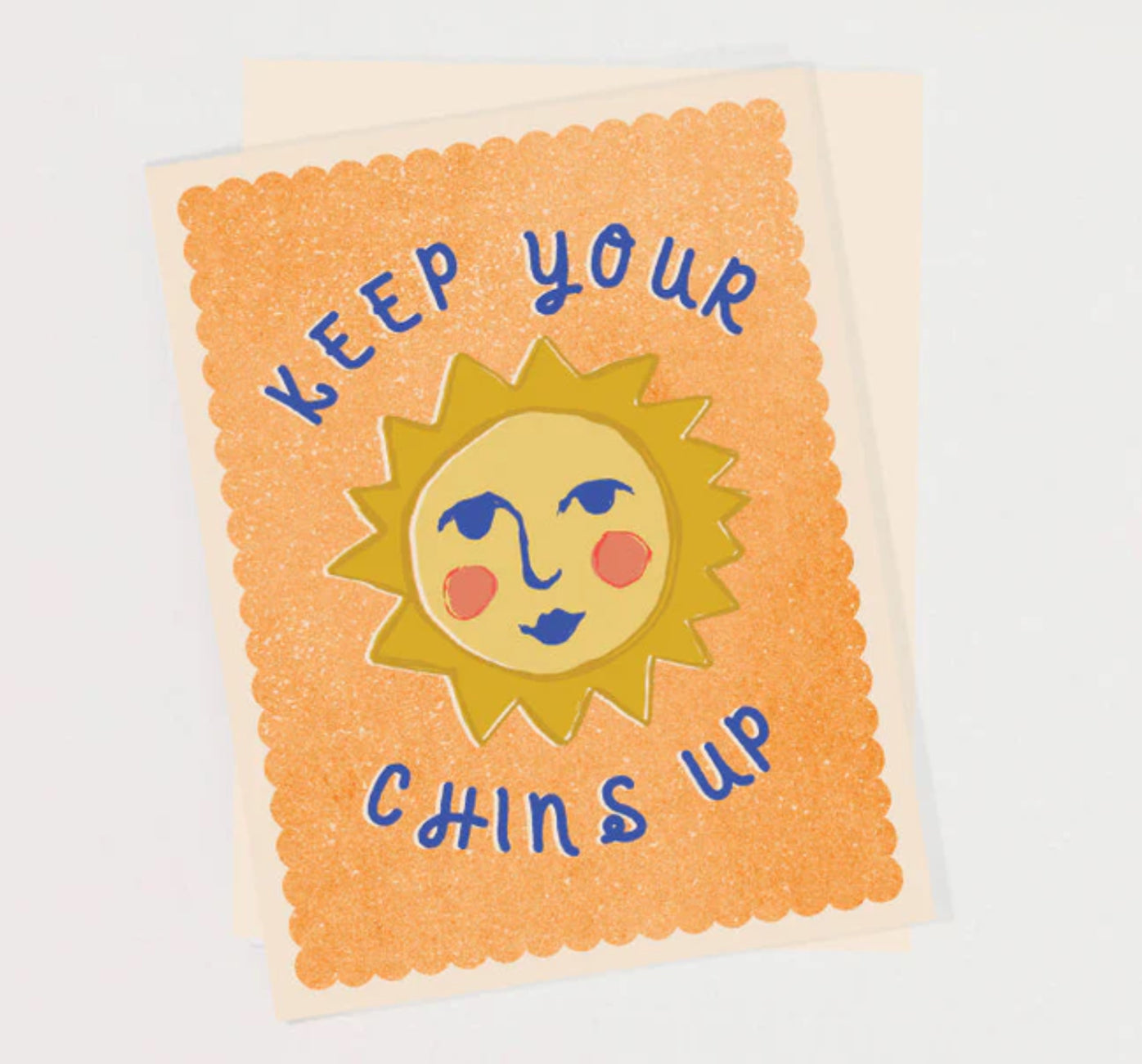 Keep Your Chins Up Greeting Card
