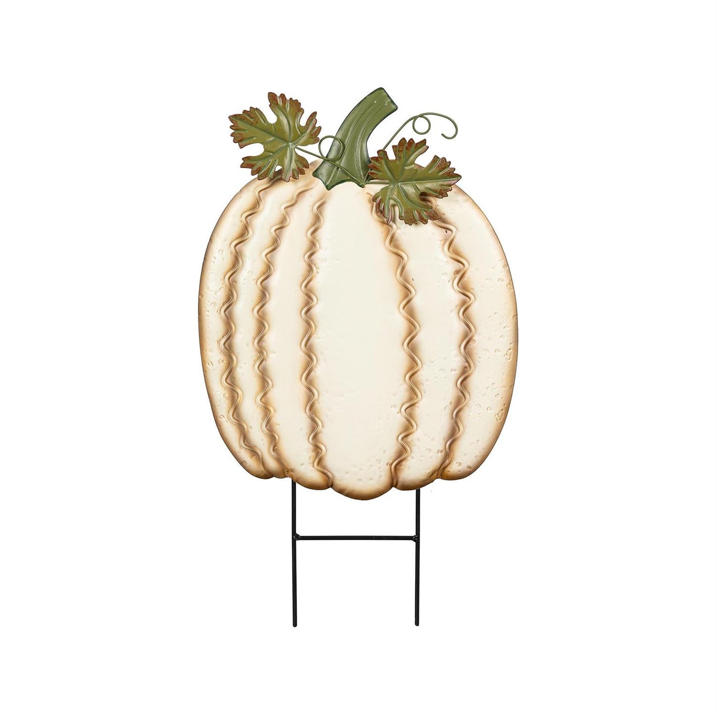 Pumpkin Patch Metal Garden Stake
