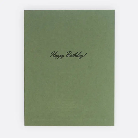 Picky Birthday Greeting Card