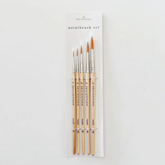 Emily Lex Watercolor Paintbrush Set