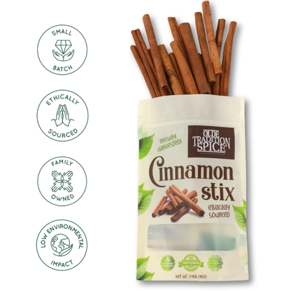 4 Inch Cinnamon Sticks - 4 Ounce Bag