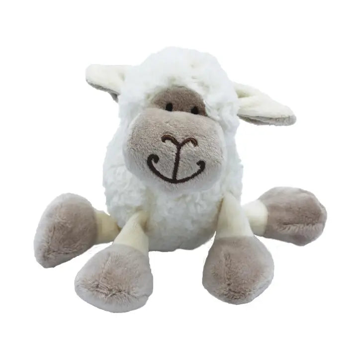 Mini Sitting White Sheep + Gift Box