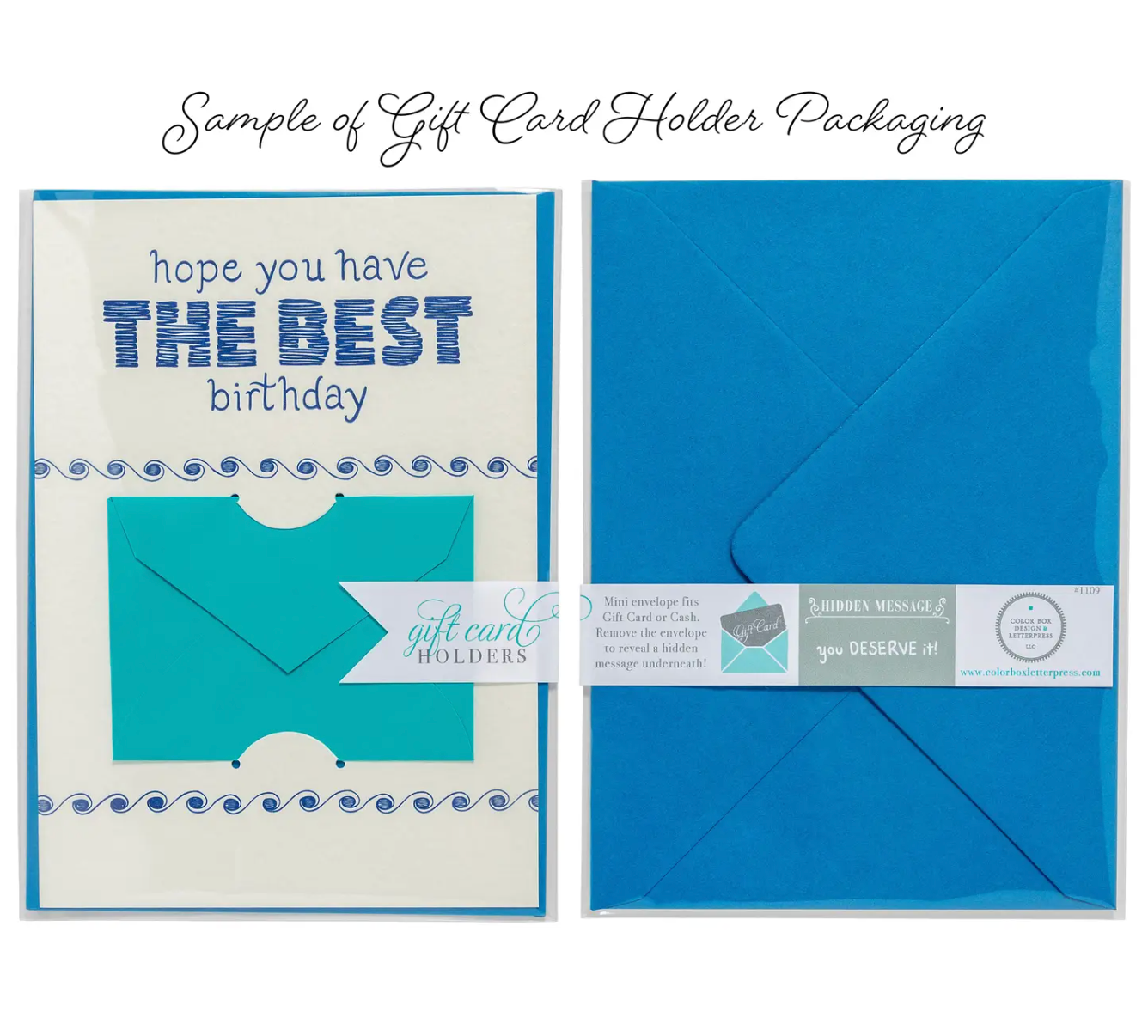 Trophy Gift Card Holder