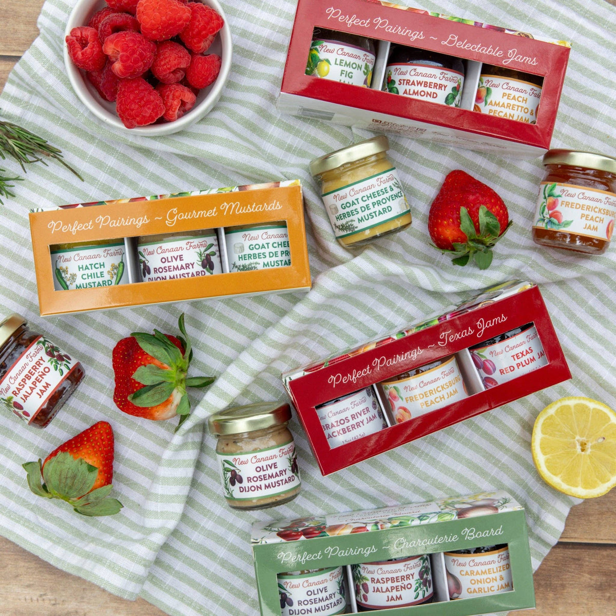 New Canaan Farms Perfect Pairings - Gourmet Mustards