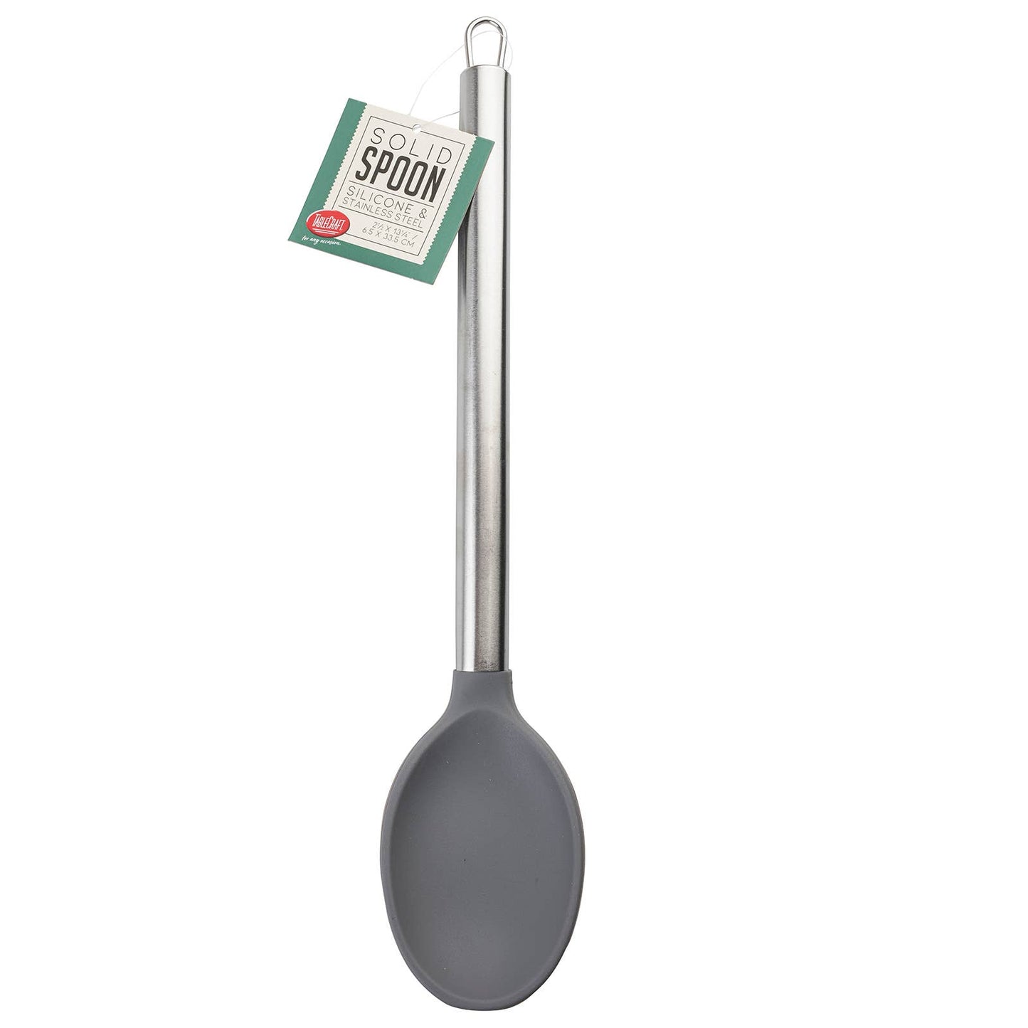 Silicone Spoon With Stainless Steel Handle