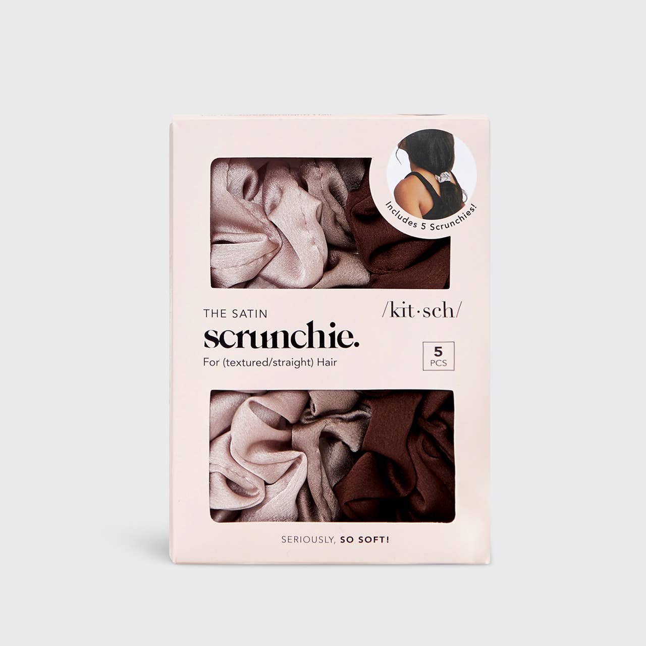 Kitsch Satin Sleep Scrunchies