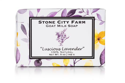 Stone City Farm Luscious Lavender Goat Milk Soap