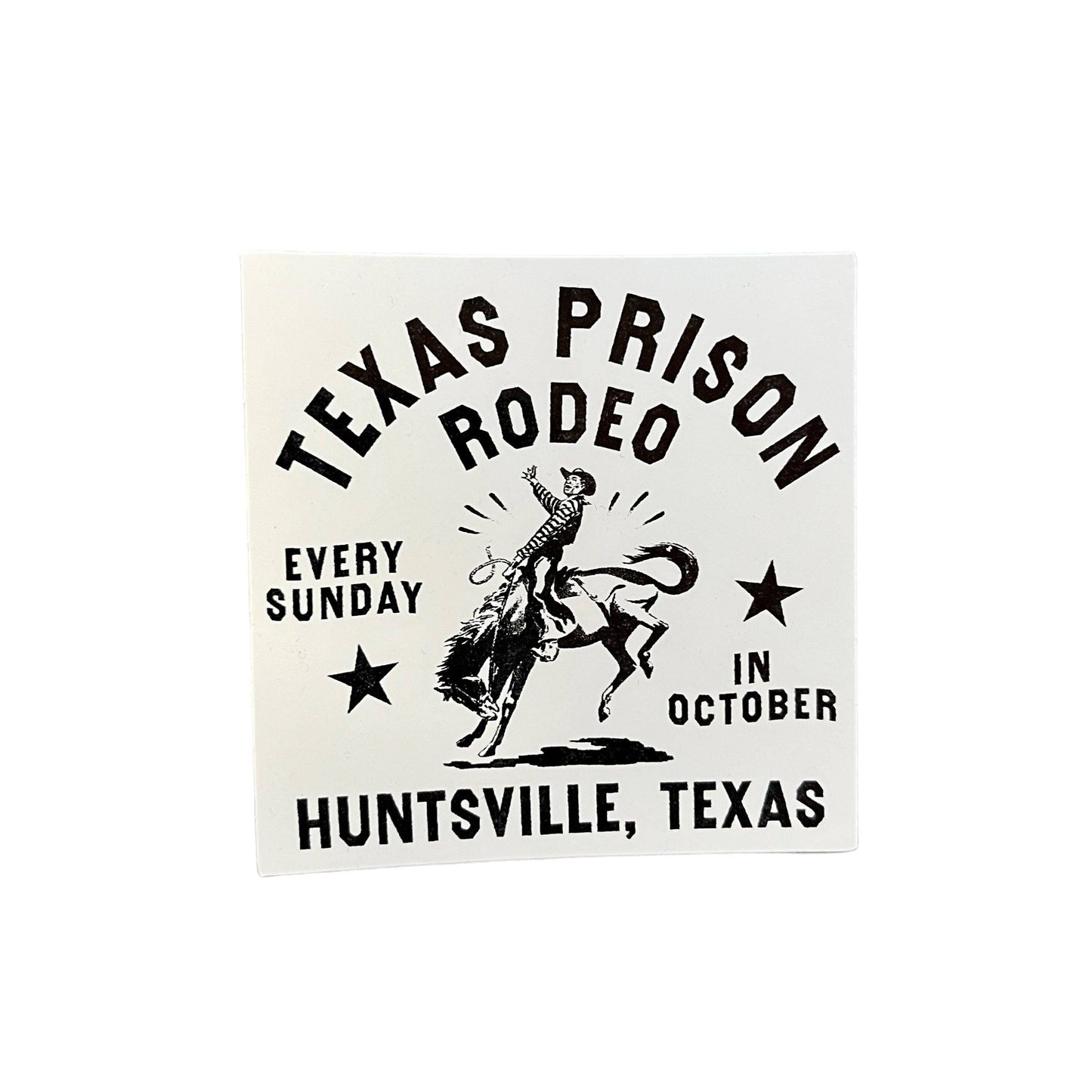 Texas Prison Rodeo Sticker