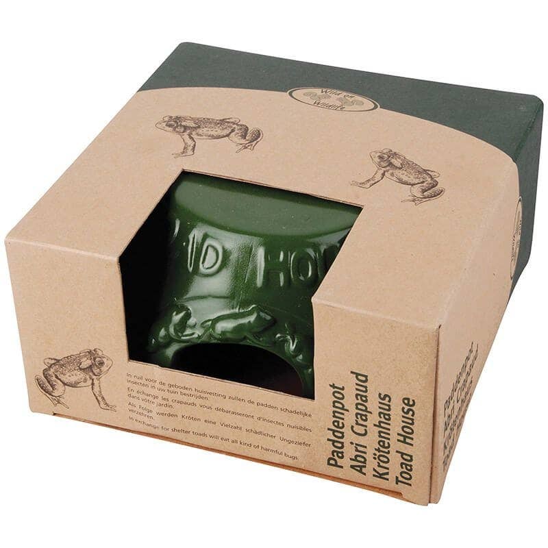 Ceramic Frog and Toad House