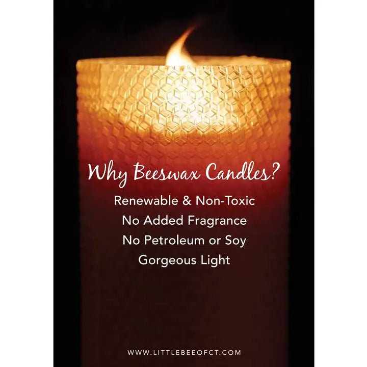Beeswax Pillar Candle